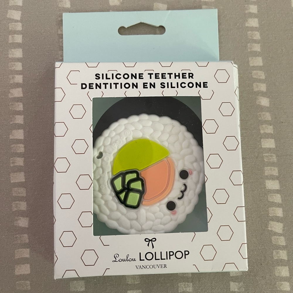 Loulou lollipop sushi roll teether
